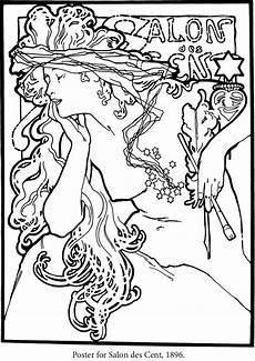 malvorlagen jugendstil ausmalbilder jugendstil malvorlagen jugendstil ausmalbilder jugendstil