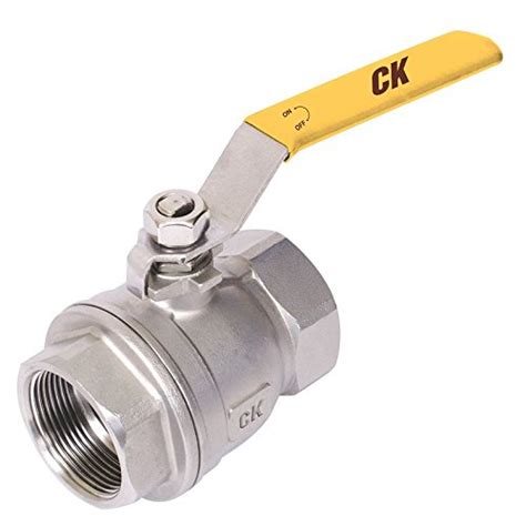 Stainless Steel (SS) Ball Valve 'CK' make 25MM : Amazon.in: Industrial ...