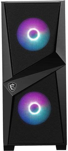 MSI MAG Forge 100R Addressable RGB Computer Gaming Cabinet/Case Support ...