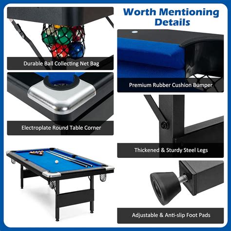Image result for 6ft Pool Table Review