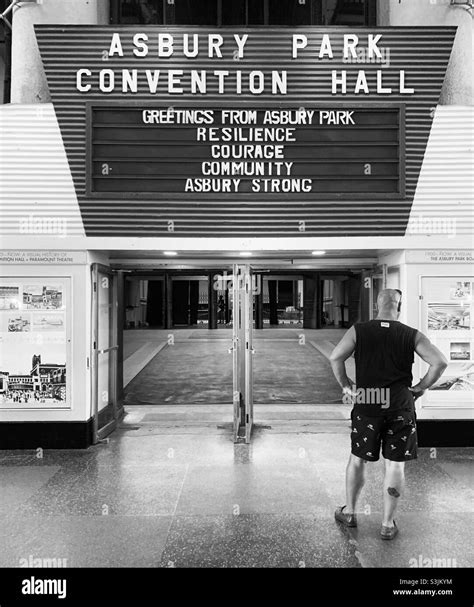 August, 2021, Asbury Park Convention Hall, Asbury Park Boardwalk ...