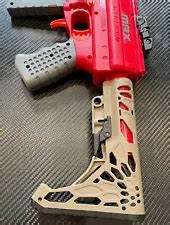 Buy Worker Mod for Nerf Airsoft Shoulder Stock Tan Retractable and ...