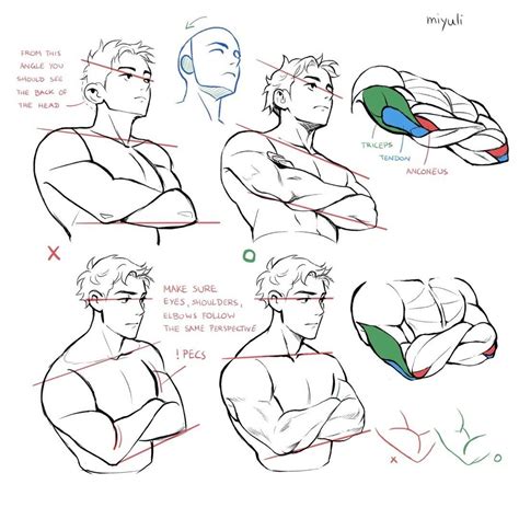 Arms Crossed Drawing Reference - Drawing Tips Guide
