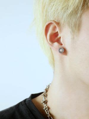 Buy Peora Stainless Steel American Diamond Studded Stud Earrings Online