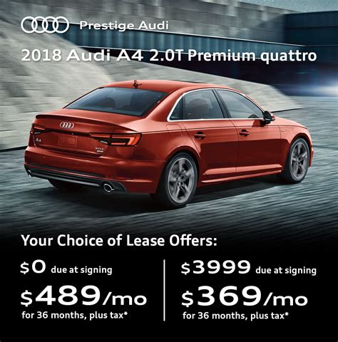 Audi Specials - Lease Deals & Offers at Prestige Audi Near Denver Co