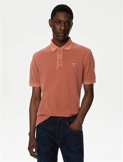 Buy Pure Cotton Polo Shirt at Marks & Spencer