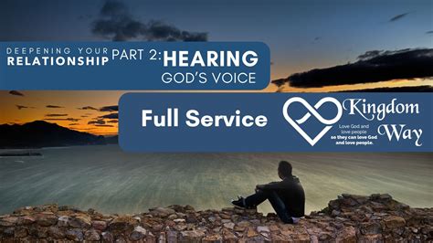 Deepening your Relationship - Part 2 Hearing the Voice of God - Full ...