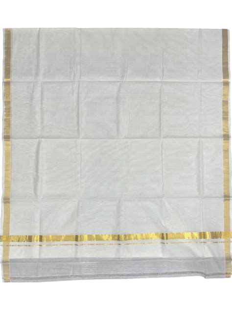 Southloom Super Premium Balaramapuram Handloom Cotton Saree with Gold ...