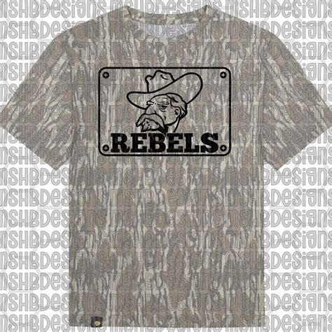 Rebels Cowboy SVG PNG PDF Eps Dxf – Vintage Western Mascot Design ...