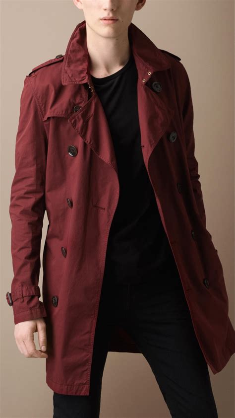 Mens Red Long Coat at Clifford Mitchell blog