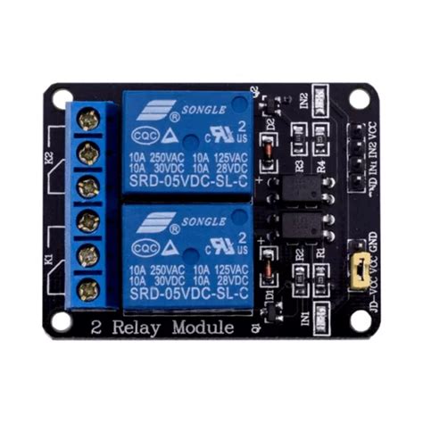Image result for 2 Channel Relay Module Schematic