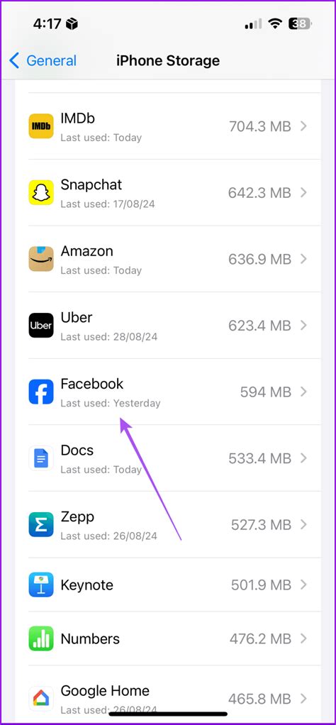 Image result for iPhone Facebook Menu Notifications