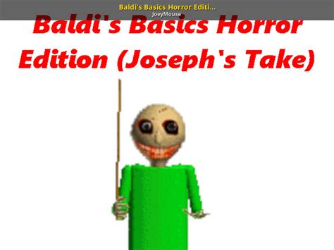 Image result for Baldi Horror Mods