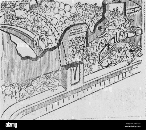 Iroquois theatre fire hi-res stock photography and images - Alamy