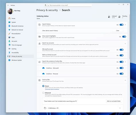 Image result for Configuring Windows Search