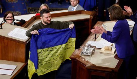 'Ukraine is alive and kicking': Zelenskyy tells US Congress as he seeks ...