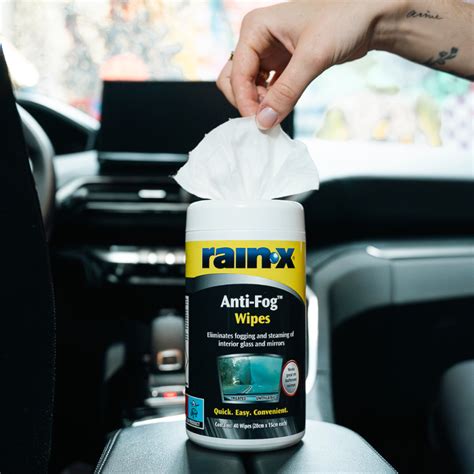 Rain-X Anti-Fog Wipes | Fog-Proof Your View