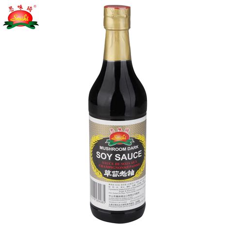 Mushroom Dark Soy Sauce-500ml from China manufacturer - kwangna