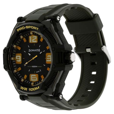 Buy Online SF Quartz Dial Plastic Strap Watch for Men - nl77029pp01 | Titan