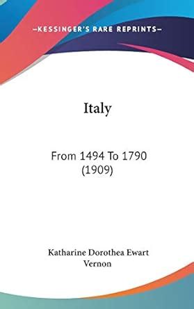 Buy Italy: From 1494 to 1790 Book Online at Low Prices in India | Italy ...