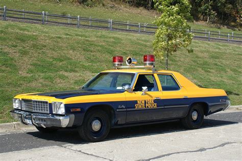 Vintage State Police Cars