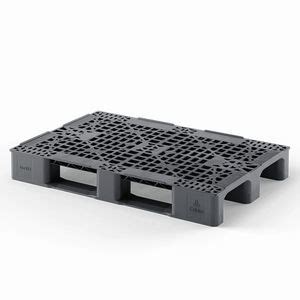 Recycled plastic pallet - Eco E7 (OD-3R) - Cabka - ISO / transport ...