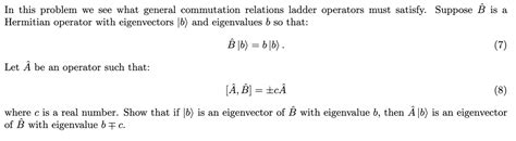 Image result for Commutation Relations of Ladder Operators