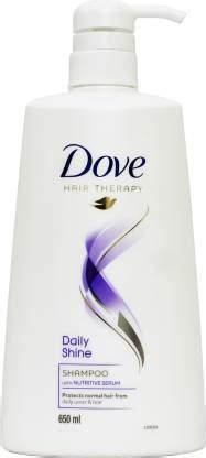 DOVE Daily Shine with Nutritive Serum Hair Therapy Shampoo - Price in ...