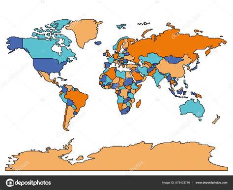 世界地图简图 的图像结果
