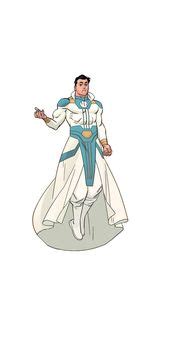 Invincible Blue Suit