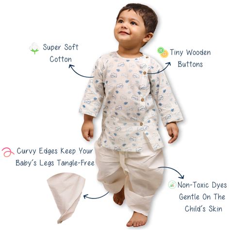 Buy Ethnic Wear for kids | Newborn traditional wear | Angrakha-Dhoti ...