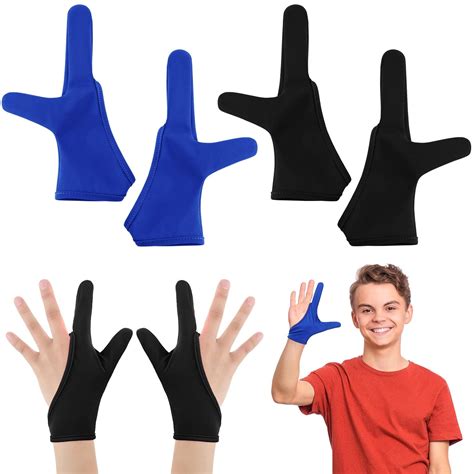Jiuguva 4 Pcs Thumb Sucking Guard Gloves Kids Stop Thumb Sucking Finger ...
