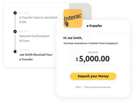 Image result for Receiving Interac e-Transfer Message Box