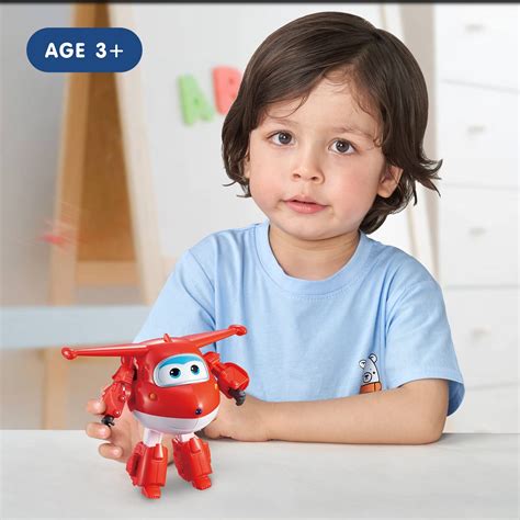 Buy Super Wings Jett 5" Transforming Character Easy Transformation ...