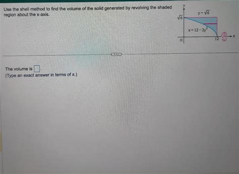 Image result for How to Solve for Volume Using the Shell Method