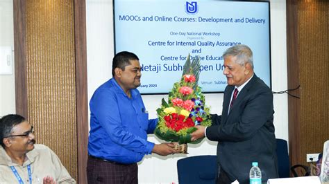 NSOU - Photo Gallery - One-Day National Workshop on "MOOCs and Online ...