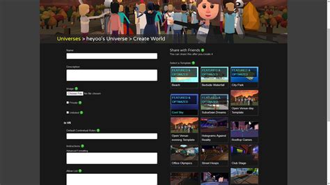 Image result for Creating Template for Altspacevr World Unity 2020