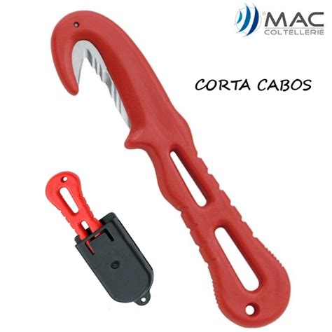 Cuchillo CORTA CABOS-- inox- 18cm | Naval Chicolino