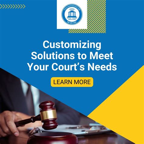 No two courts operate the same, so why should their monitoring ...