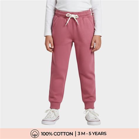 Winter Fleece Joggers | Pink – orangesugar