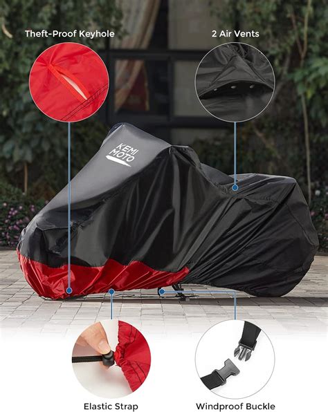 Buy KEMIMOTO Motorcycle Cover, Dirt Bike Cover, Compatible with ...