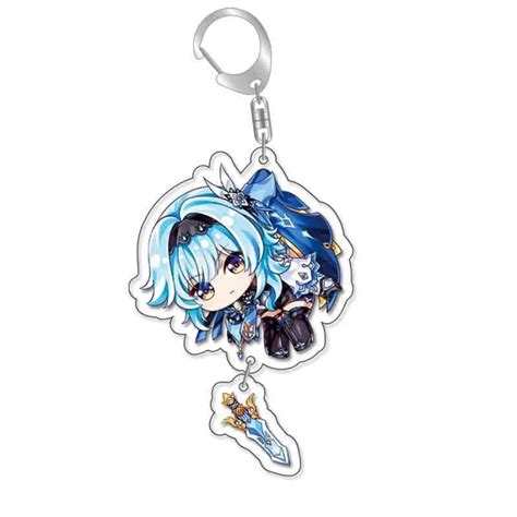 Genshin Impact Акрилен Ключодържател - Eula