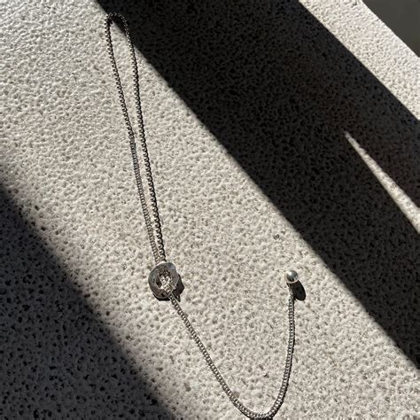 W mix chain belt choker necklace | finger2015