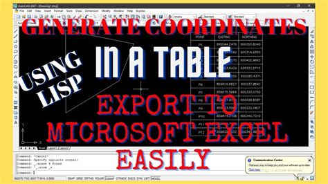 Image result for AutoCAD Table Export