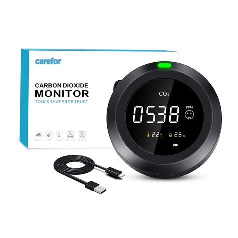 Buy Simbow Indoor CO2 Monitor,3-in-1 Carbon Dioxide Detector Track ...