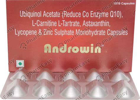 Buy Androwin Strip Of 10 Capsules Online at Flat 15% OFF | PharmEasy