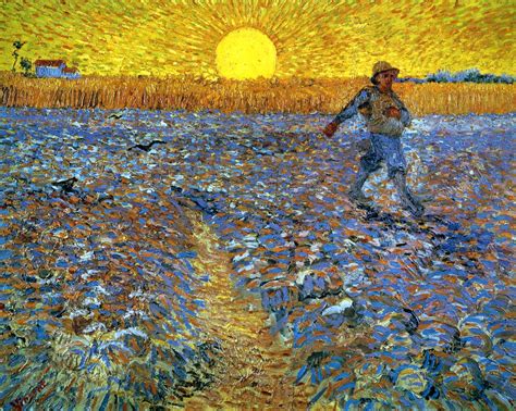 Vincent van Gogh (Dutch, Post-Impressionism, 1853 - 1890): The Sower ...