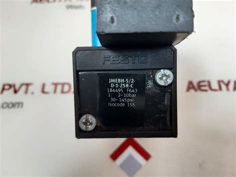 Festo jmebh-5/2-d-1-zsr-c solenoid valve new – Aeliya Marine Tech®