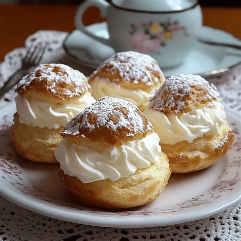 Delightfully Fluffy Cream Puffs for Your Sweet Tooth - Family Recipes