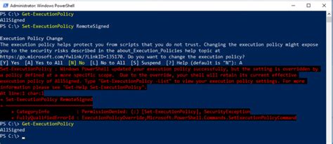 Image result for Example of Setting Execution Policy in a PowerShell Script